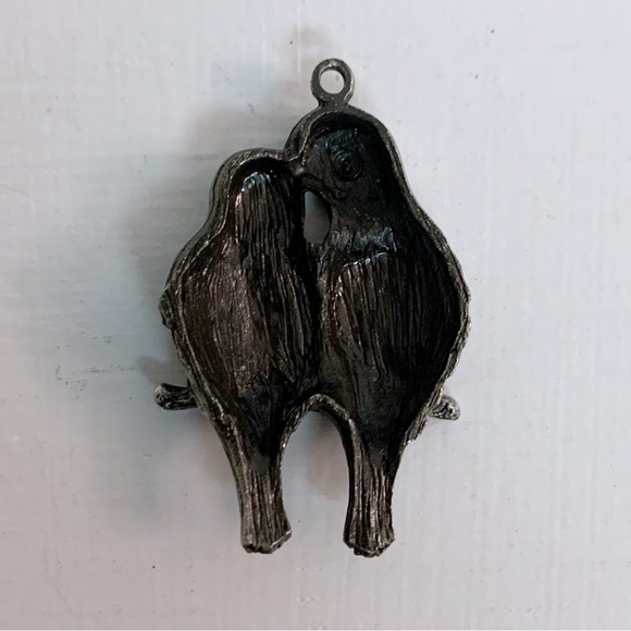 Vintage Love Bird Couple Charm - Picture 2 of 4